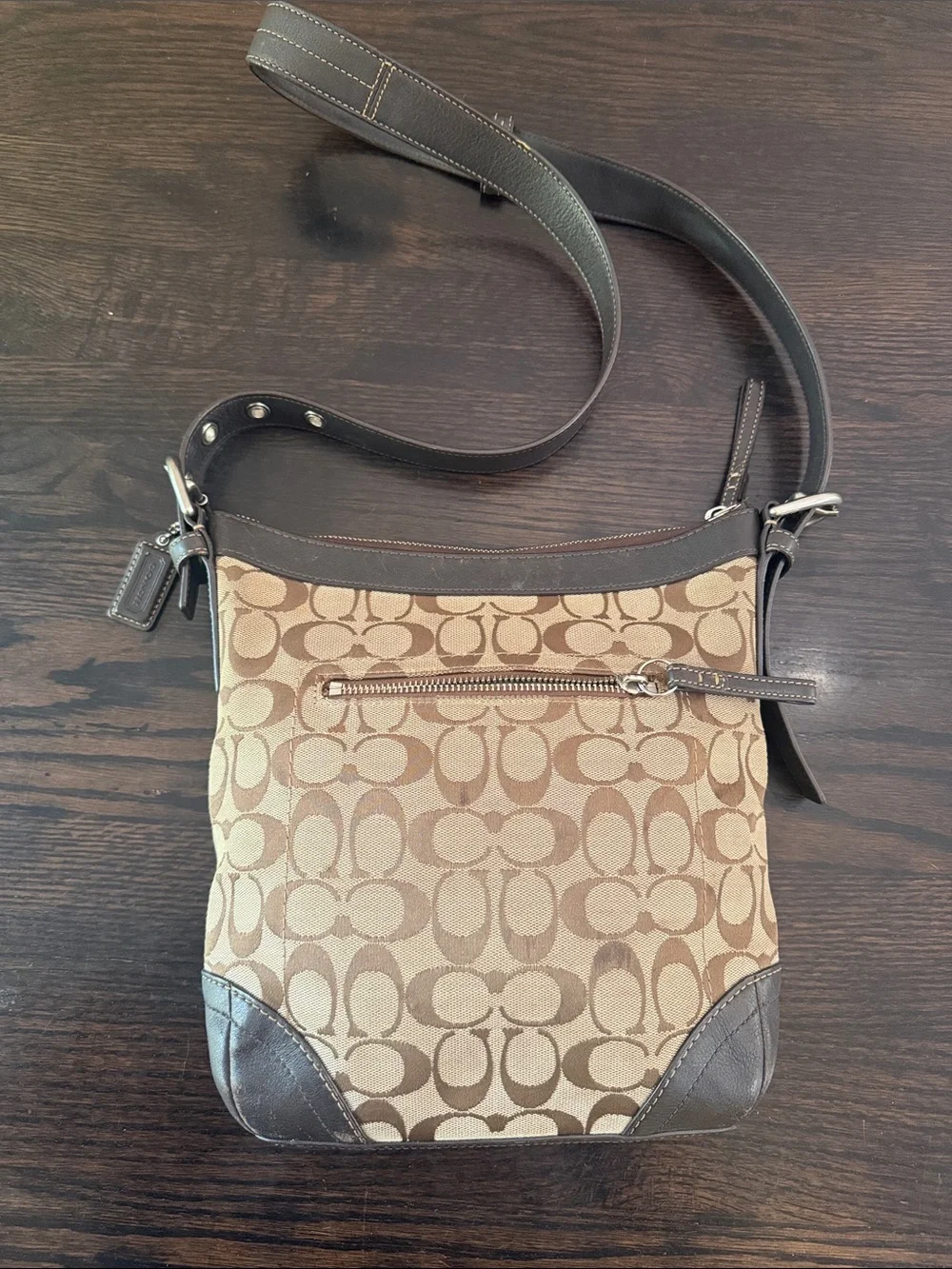 Coach Bleecker Signature Bucket/Duffle Bag